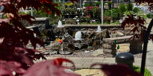 Wasson Muncie Garden Center rock bubblers