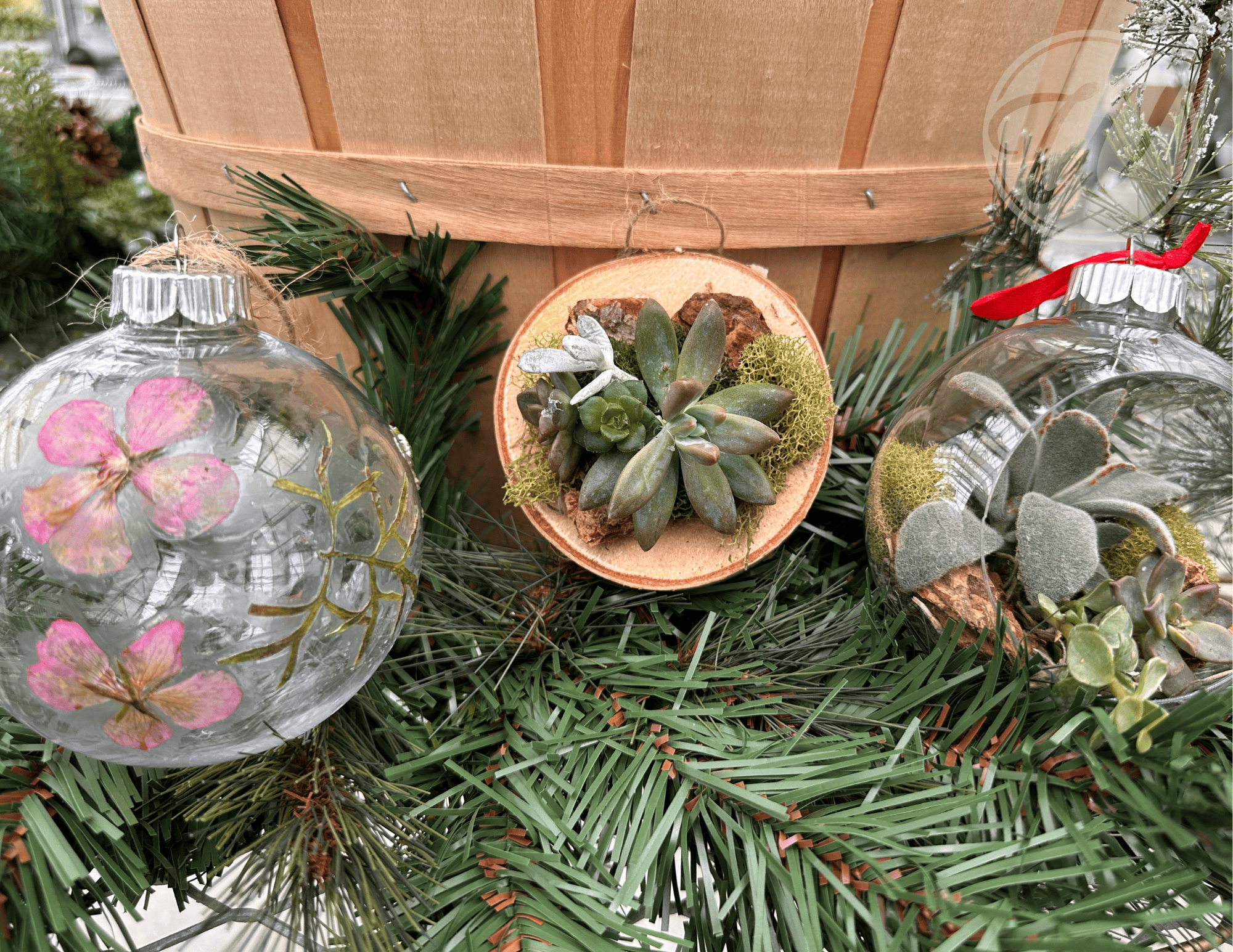 Multiple DIY ornaments